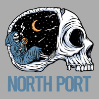 North Port T  Shirt Chilling Skeleton North Port T  Shirt Men's T-shirt Pajama Set | Artistshot