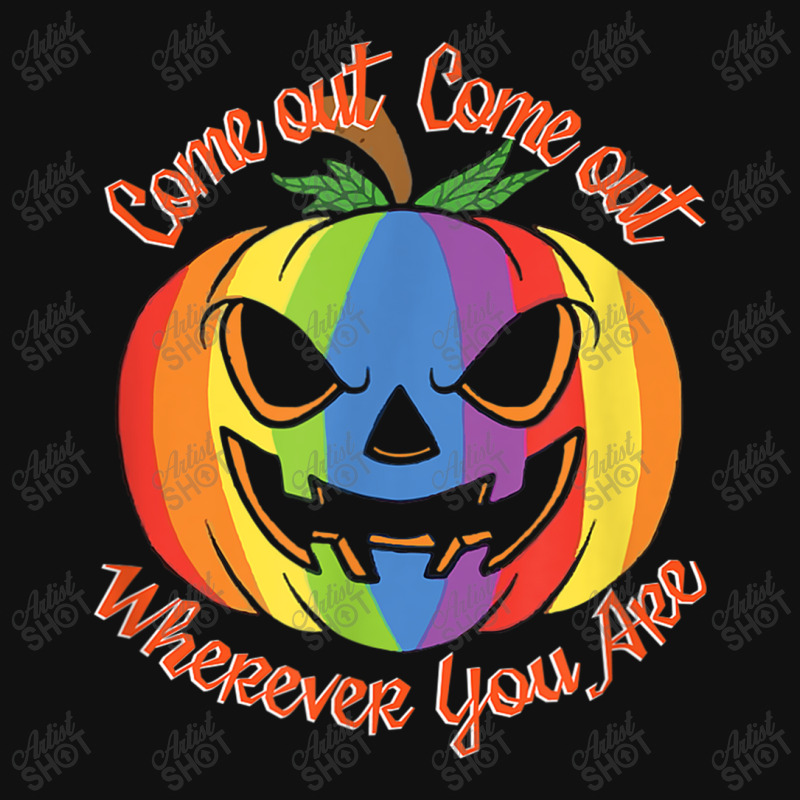 Come Out Wherever You Are   Gay Pride Shirt   Gay Halloween Front Car Mat | Artistshot