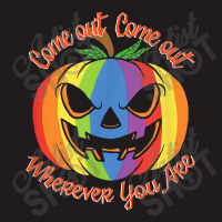 Come Out Wherever You Are   Gay Pride Shirt   Gay Halloween Waist Apron | Artistshot