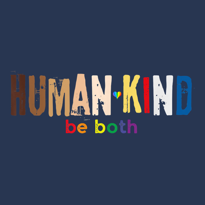 Human Kind Be Both Equality Lgbt Gay Pride Month Blm Justice T Shirt Men Denim Jacket | Artistshot