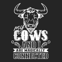 My Cows And I Are Magically Connected Animals Cow Farm Unisex Hoodie | Artistshot