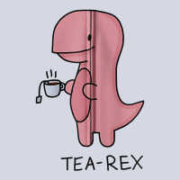 Tea Rex   Humorous Pun Zip Hoodie Fleece Short | Artistshot