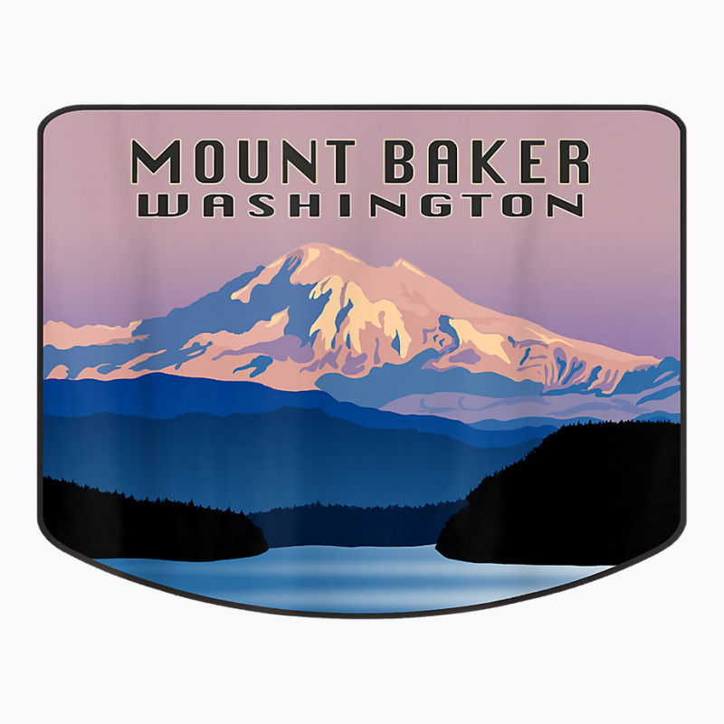 Mount Baker Whatcom County Bellingham Washington Mountain T Shirt T-shirt | Artistshot