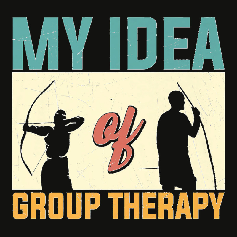 My Idea Of Group Therapy Archery Archer Premium Scorecard Crop Tee by EaglesonBonnie | Artistshot