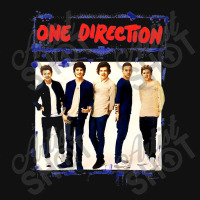 Spray Paint Blue 1 Direction Landscape Canvas Print | Artistshot