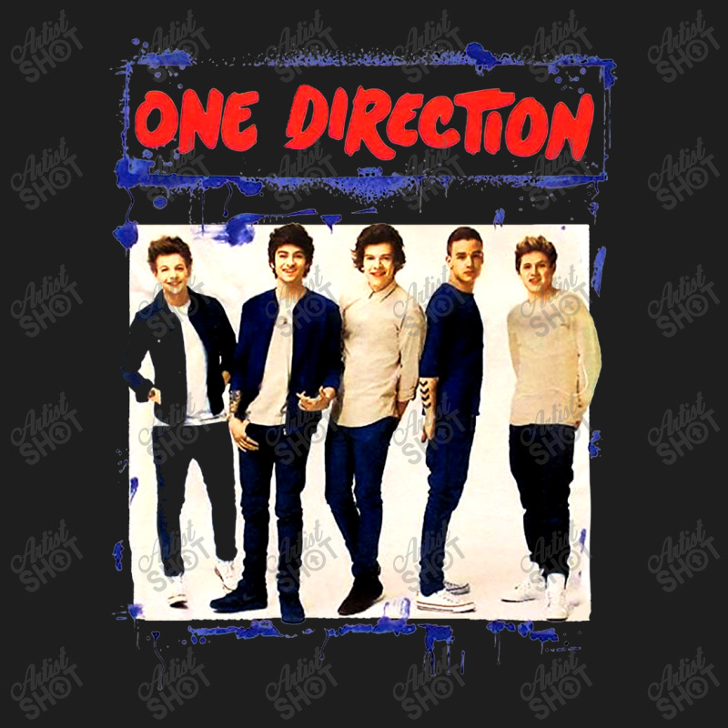 Spray Paint Blue 1 Direction Classic T-shirt | Artistshot