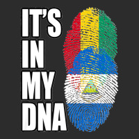 Nicaraguan And Guinean Mix Dna Flag Heritage Premium Exclusive T-shirt | Artistshot