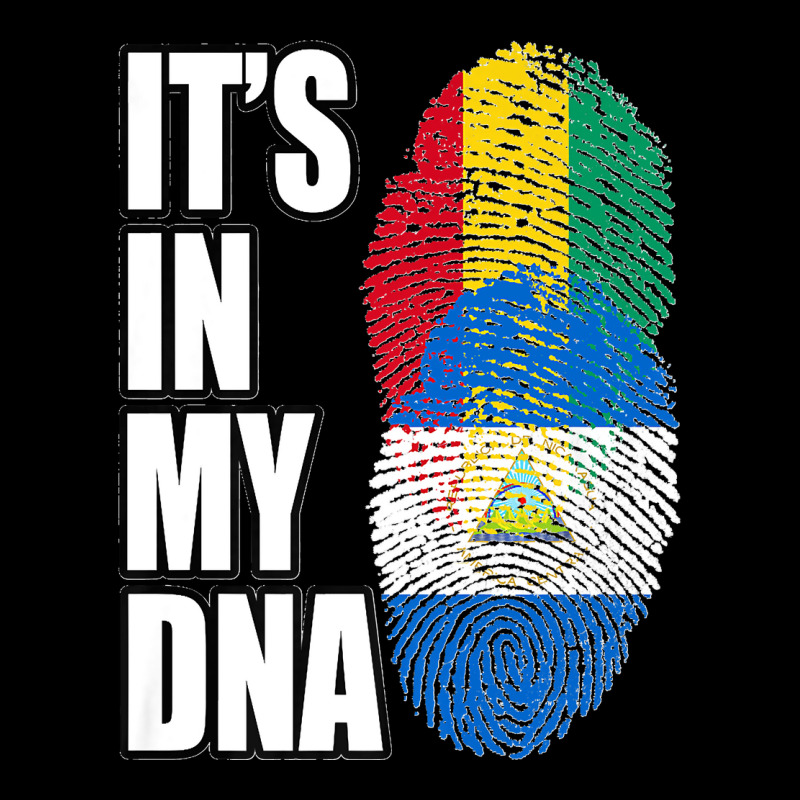 Nicaraguan And Guinean Mix Dna Flag Heritage Premium Long Sleeve Shirts | Artistshot