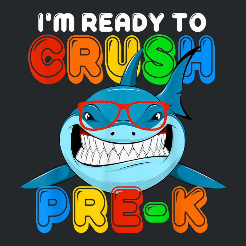 I'm Ready To Crush Pre K Funny Shark Sunglasses Boys Girls T Shirt Crewneck Sweatshirt | Artistshot