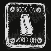 Book On World Off Switch Scorecard Crop Tee | Artistshot