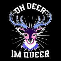 Oh Deer Im Queer Omnisexual Pride Men's 3/4 Sleeve Pajama Set | Artistshot