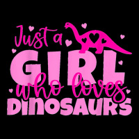 Just A Girl Who Loves Dinosaurs With Reptile Hearts Pink Pocket T-shirt | Artistshot