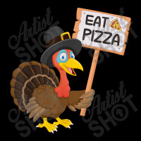 Eat Pizza Instead Of Turkey On Thanksgiving T Shirt Cropped Hoodie | Artistshot