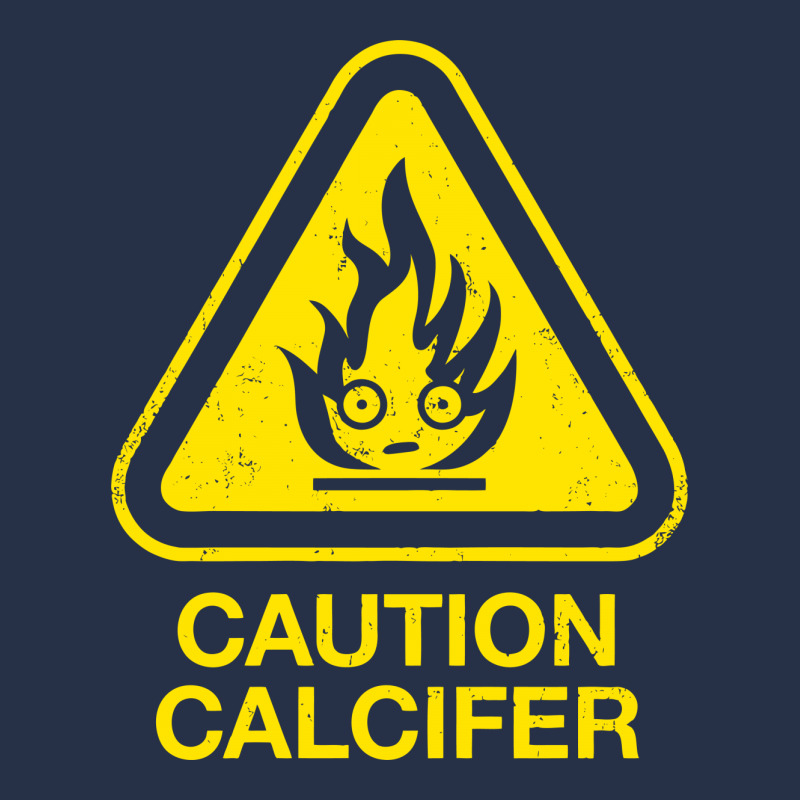 Caution Calcifer Crewneck Sweatshirt | Artistshot