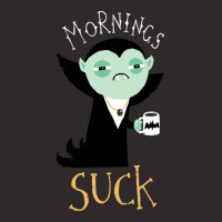 Vampire T  Shirt Mornings Suck T  Shirt Racerback Tank | Artistshot