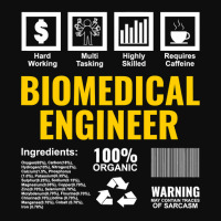 Biomedical Engineer Facts Label Biomedical Engineering T Shirt Crop Top | Artistshot