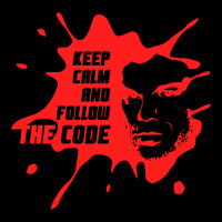 Keep Calm And Follow The Code V-neck Tee | Artistshot