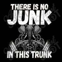 There Is No Junk In This Trunk Strong Elephant Gym Maternity Scoop Neck T-shirt | Artistshot