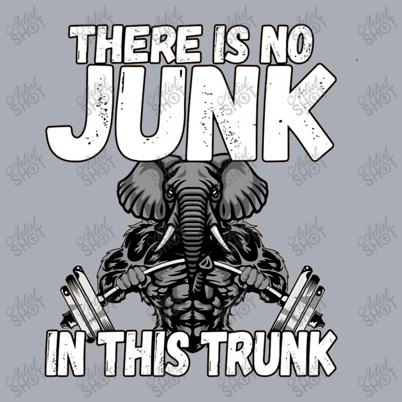 There Is No Junk In This Trunk Strong Elephant Gym Tank Dress by satekiong | Artistshot