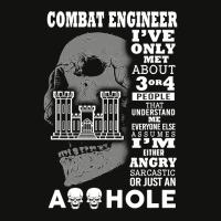 Combat Engineer Shirt I Ve Only Met About 3 Or 4 People Scorecard Crop Tee | Artistshot