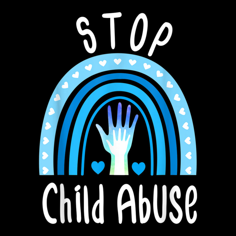 Stop Child Abuse Child Abuse Prevention Awareness Rainbow T Shirt ...