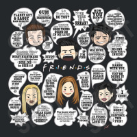 Friends Tv Lines Crewneck Sweatshirt | Artistshot