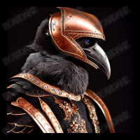 A Raven Wearing Copper, Armour And Helm Youth Hoodie | Artistshot