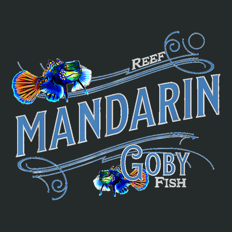 Mandarin Goby Reef Saltwater Ocean Aquarium Fish Lovers Women's Triblend Scoop T-shirt by WirtzRichard | Artistshot