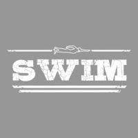 Distressed Look Swimming Gift For Swimmers T Shirt Women's V-neck T-shirt | Artistshot