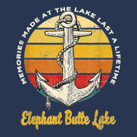 Memories At Elephant Butte Lake Last A Lifetime Camping Men Denim Jacket | Artistshot