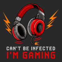 Can T Be Infected I M Gaming  Gamer Video Games Online Pullover Printed Hat | Artistshot