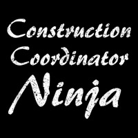 Construction Coordinator Tshirt Job Occupation Work Title T Shirt Cropped Hoodie | Artistshot