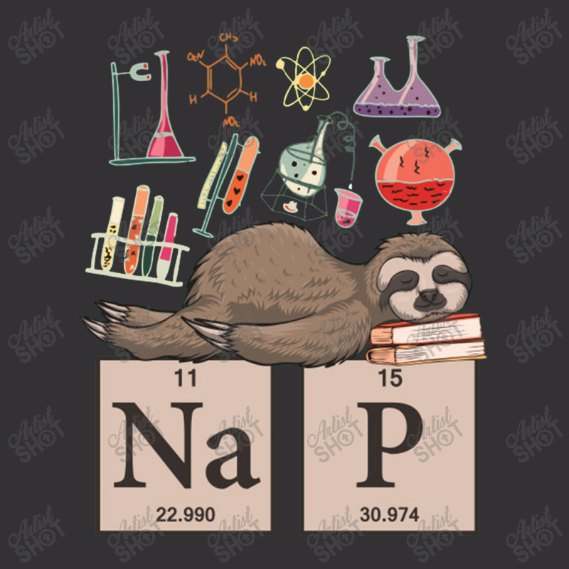 Funny Chemistry Sloth Art Gift Vintage Hoodie | Artistshot