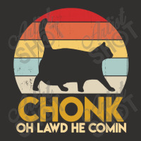 Funny Fat Cats Chonk Oh Lawd He Comin Vintage Retro Sunset Champion Hoodie | Artistshot