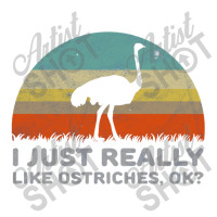 Funny I Just Really Like Ostriches Ok For Ostrich Lover Design Men's T-shirt Pajama Set | Artistshot