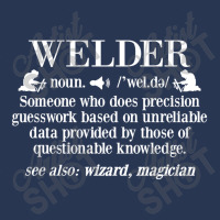 Funny Welder Noun Wizzard Magician Welding Welders Men Denim Jacket | Artistshot