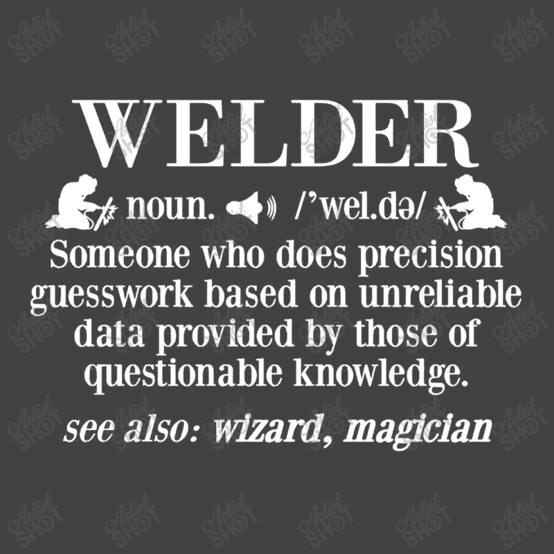 Funny Welder Noun Wizzard Magician Welding Welders Vintage T-shirt | Artistshot