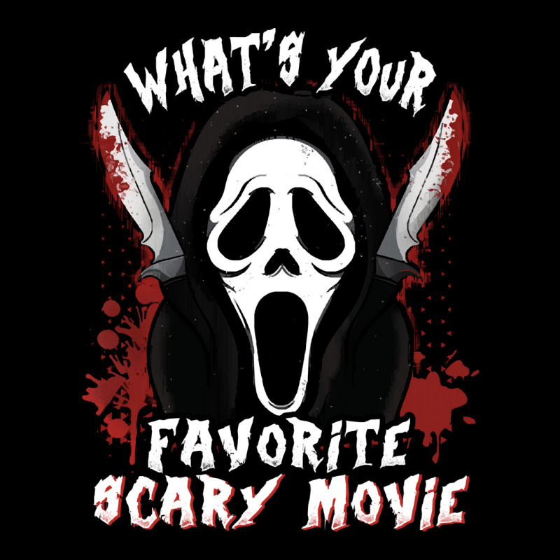 Whats Your Scary Movie T  Shirt Funny What's Your Scary Movie Hallowee Pocket T-shirt | Artistshot