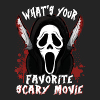 Whats Your Scary Movie T  Shirt Funny What's Your Scary Movie Hallowee 3/4 Sleeve Shirt | Artistshot