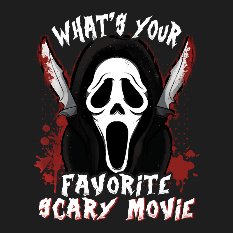 Whats Your Scary Movie T  Shirt Funny What's Your Scary Movie Hallowee Classic T-shirt | Artistshot