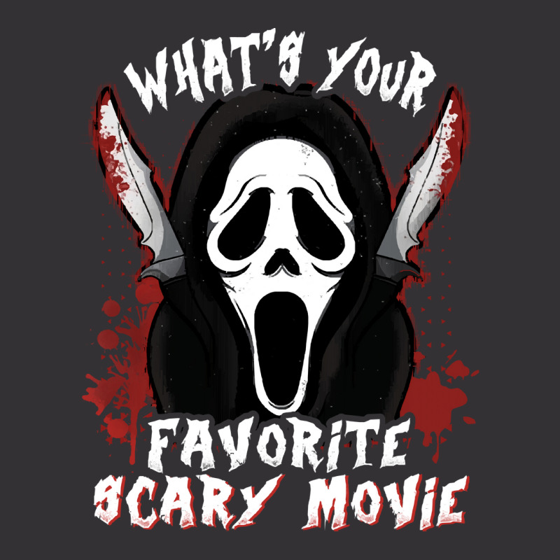 Whats Your Scary Movie T  Shirt Funny What's Your Scary Movie Hallowee Vintage Hoodie | Artistshot