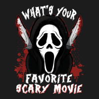 Whats Your Scary Movie T  Shirt Funny What's Your Scary Movie Hallowee Hoodie & Jogger Set | Artistshot