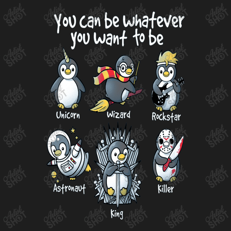 Be A Penguin Classic T-shirt by EGYBOY | Artistshot