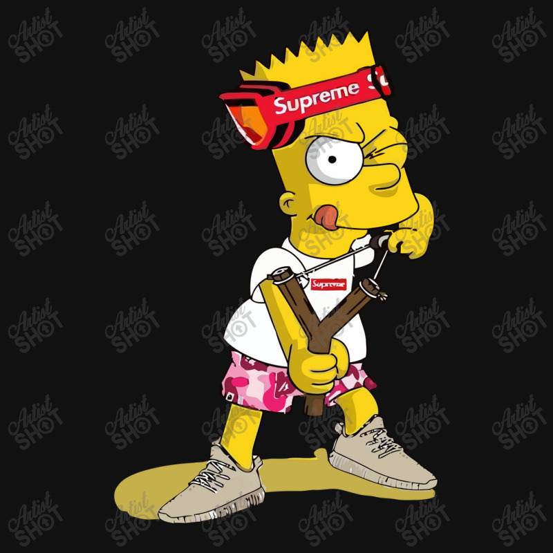 The Simpson Bart Baby Bibs by Viscount Art | Artistshot