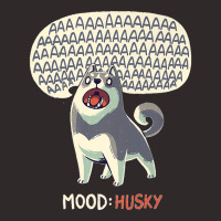 Mood Husky  Funny Siberian Dog Howling Premium Racerback Tank | Artistshot