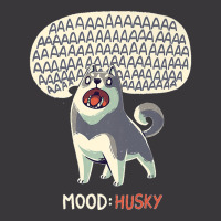 Mood Husky  Funny Siberian Dog Howling Premium Ladies Curvy T-shirt | Artistshot