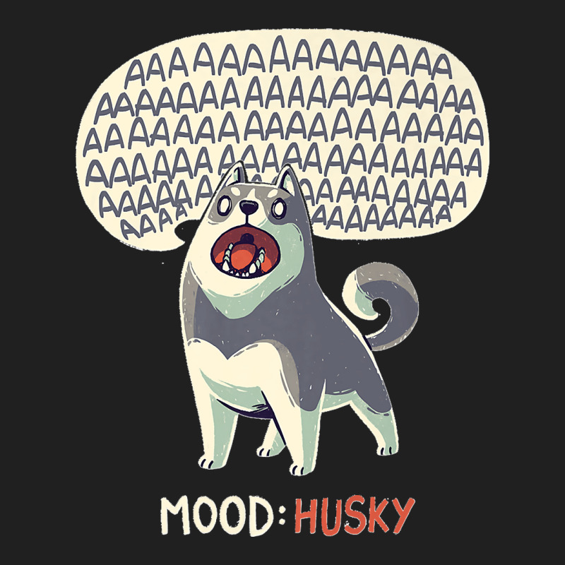 Mood Husky  Funny Siberian Dog Howling Premium Ladies Polo Shirt by WirtzRichard | Artistshot