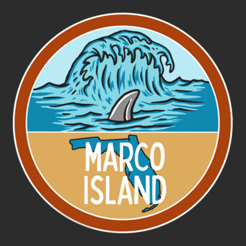 Marco Island Beach Florida Fl Ocean Wave Shark Fin Vacation Pullover H Exclusive T-shirt | Artistshot