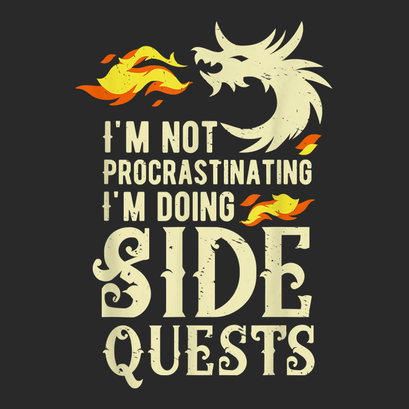 I'm Not Procrastinating I'm Doing Side Quests Funny Dragon T Shirt Toddler T-shirt by fallenafsericebe | Artistshot