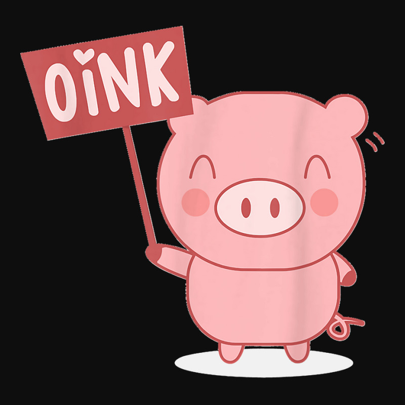 Oink Cute Pig Lover Pig Farming Farmer Piglet Farm Animal Crop Top by WirtzRichard | Artistshot